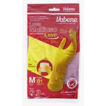 Luva de látex multiuso para limpeza leve amarela Luva de látex multiuso para limpeza leve amarela