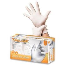 Luva de Latex P talcada Talge cartucho com 100 un