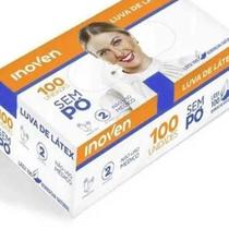 Luva De Látex Para Procedimento Sem Pó Tamanho PP (Extra Pequena) Caixa Com 100 Und