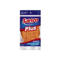 Luva de látex plus - tamanho p - sanro - 1 par