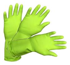 Luva De Látex Sanro Multiuso Verde Kit 3
