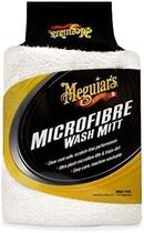 Luva de lavagem automotiva Meguiar's X3002 em microfibra, pacote com 6
