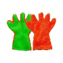 Luva De Lavagem De Carro Premium À Prova d'Água Em Microfibra, Macia, Anti-riscos, Luva De Limpeza Luva De Lavagem De Carro Premium À Prova d'Água Em Microfibra, Macia, Anti-riscos, Luva De Limpeza