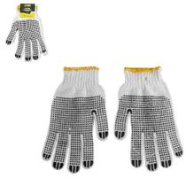 Luva de malha emborrachada pigmentada branca tamanho unico mb tools