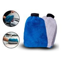 Luva de Microfibra 2 em 1 Vonixx 28x18,5cm - Limpeza de Vidros, Caixas de Roda e Insetos sem Riscos Luva de Microfibra 2 em 1 Vonixx 28x18,5cm - Limpeza de Vidros, Caixas de Roda e Insetos sem Riscos