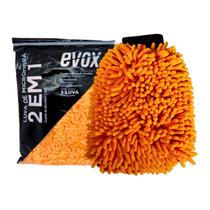 Luva De Microfibra Lavagem Automotiva Carro Moto 2 em 1 Evox Luva De Microfibra Lavagem Automotiva Carro Moto 2 em 1 Evox