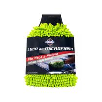 Luva De Microfibra P/ Lavagem Automotiva Não Risca Verde Rodabrill