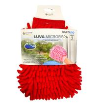 Luva de Microfibra para Limpeza de Carros, Móveis e Outras Superfícies Multiuso