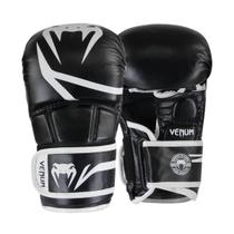 Luva de MMA Venum Sparring Challenger Evo - Preto e Branco Luva de MMA Venum Sparring Challenger Evo - Preto e Branco