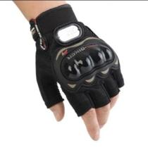 Luva de Moto Motoqueiro Motocross Preta MEIO DEDO Luva de Moto Motoqueiro Motocross Preta MEIO DEDO