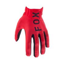 Luva de Motocross Fox Racing Flexair Fluorescente Vermelha - Tamanho P