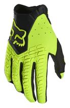 Luva de motocross Fox Racing PAWTECTOR para homens - amarela (M)