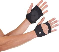 Luva De Musculação Academia Exercício Funcional Neoprene Preto Vollo