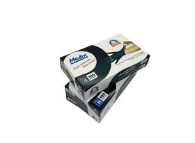 Luva de Nitrila Preta Sem Amido - MEDIX (CX C/100) Luva de Nitrila Preta Sem Amido - MEDIX (CX C/100)