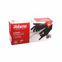 Luva de nitrilica preta - m. - dp c/100 Luva de nitrilica preta - m. - dp c/100