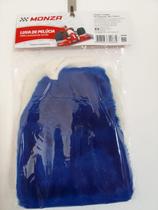 Luva de Pelucia Monza face única limpeza e enceramento automotivo