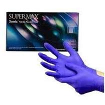 Luva de proc. nitrilica sonic supermax m Luva de proc. nitrilica sonic supermax m