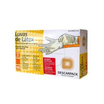 Luva De Procedimento Descarpack Látex Com Pó Tamanho P