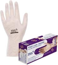 Luva de Procedimento em Vinil Com Pó com 100 un Volk - G Luva de Procedimento em Vinil Com Pó com 100 un Volk - G
