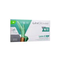 Luva de Procedimento Lano-E Green Quality - Unigloves M