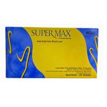 Luva de Procedimento Latex com pó 100un - Supermax M Luva de Procedimento Latex com pó 100un - Supermax M