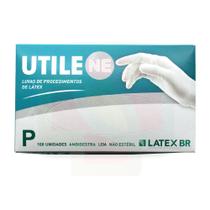 Luva De Procedimento Latex P Com 100 Un Utile/Latex Br