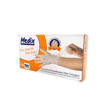 Luva de procedimento látex pp (c/100 unds) - medix