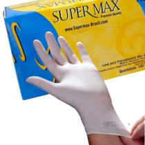 Luva de procedimento latex supermax