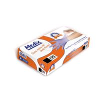 Luva de procedimento nitrílica sem pó g azul (c/100 unds) - medix
