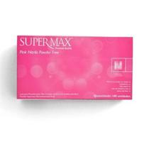Luva de Procedimento Pink Nitrilo Tam G Supermax