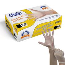 Luva de Procedimento Vinil Sem Pó - Medix Luva de Procedimento Vinil Sem Pó - Medix