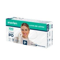 Luva de Procedimentos com Pó CA 45332 P com 100 unidades Inoven