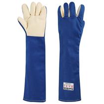 Luva de Proteção Térmica Industrial 5 Dedos com Palma em Aramida Radiant Heat 60cm - Rio Valley Luva de Proteção Térmica Industrial 5 Dedos com Palma em Aramida Radiant Heat 60cm - Rio Valley