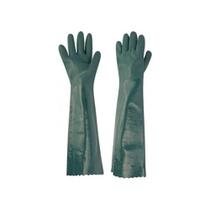 Luva de PVC 60cm Proteção Química Plastcor Forrada Palma Áspera Luva de PVC 60cm Proteção Química Plastcor Forrada Palma Áspera