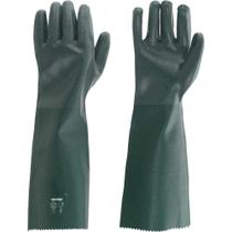 Luva De PVC Áspera Com Forro 46Cm PAV0046 Vonder Luva De PVC Áspera Com Forro 46Cm PAV0046 Vonder