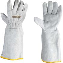 Luva De Raspa 20Cm Com Reforço Na Palma Petroleira Vonder Luva De Raspa 20Cm Com Reforço Na Palma Petroleira Vonder