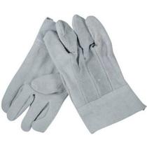 Luva de raspa cano curto 7cm - marfe
