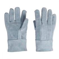 Luva De Raspa Caracouro Cano Curto 7Cm Com Reforco - Kit C/10 Pares