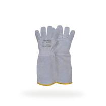 Luva de raspa total com punho 20cm modelo petroleira rp404 - VALCAN