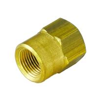 Luva de Redução Latão 1/2" NPTF x 3/8" NPTF Luva de Redução Latão 1/2" NPTF x 3/8" NPTF