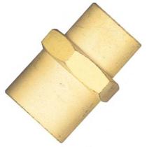 Luva de Redução Lubefer 3/8 x 1/4 Rosca Fêmea Aço Luva de Redução Lubefer 3/8 x 1/4 Rosca Fêmea Aço