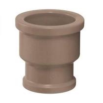 Luva de Redução PVC 25X20MM Soldável Resistente a 750 KPA para Pressão Hidráulica Plastubos Luva de Redução PVC 25X20MM Soldável Resistente a 750 KPA para Pressão Hidráulica Plastubos