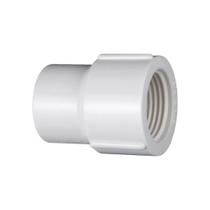 Luva de Redução Roscável 3/4" X 1/2" Branca
