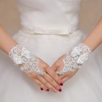 Luva de Renda Para Noivas Noivado Debutante Formatura Linda Outra Categoria em Luvas Alta Costura - Jssavendas