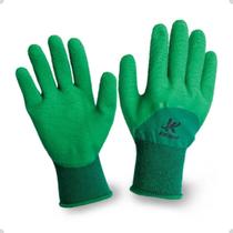 Luva de Segurança c/Revestimento em Látex Corrugado M - Super Safety SS1009