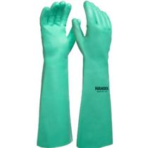 Luva de Segurança Handex Hand Nitril Longa Verde CA 48702 Cor:VerdeTamanho:T8