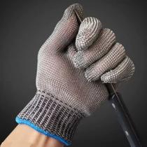 Luva De Segurança Malha Aço Inox Açougue Anticorte