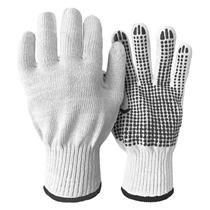 Luva de segurança Malha Branca 3 Fios Pigmentada Plastcor