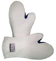 Luva de Segurança Mão de Gato Branca Cozinha Industrial Rio Valley Kombat Heat 35cm Luva de Segurança Mão de Gato Branca Cozinha Industrial Rio Valley Kombat Heat 35cm