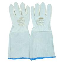 Luva De Segurança Mista Raspa Vaqueta Cano Longo 20cm Com Ca 26742